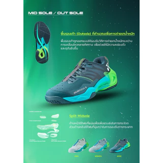 𝗬𝗢𝗡𝗘𝗫 รองเท้าแบดมินตัน รุ่น 𝗦𝗨𝗕𝗔𝗫𝗜𝗔 👟คู่ใจสายสปีด 🚀⚡️เบา เด้ง นุ่ม มั่นคงทุกการเคลื่อนไหว [ของแท้ 💯]