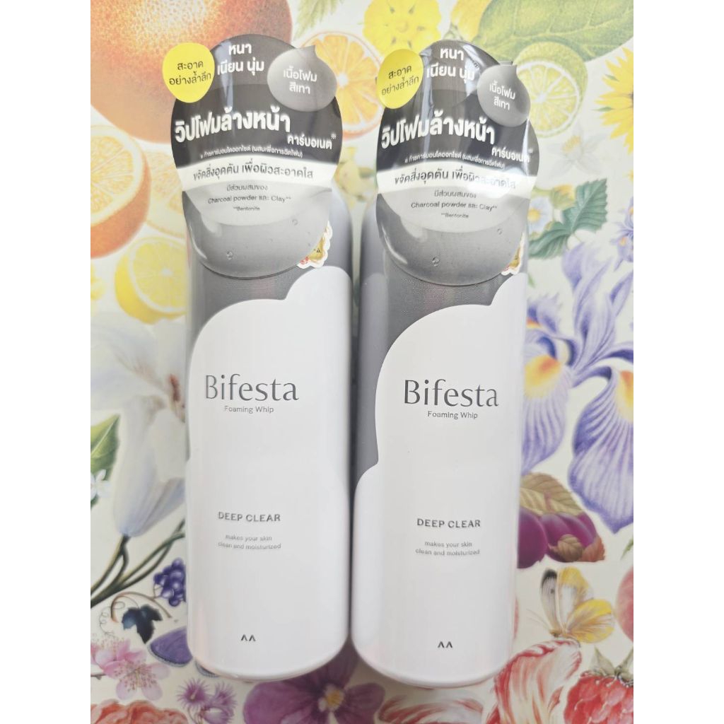 Bifesta Foaming Whip Deep Clear 200g.วิปโฟมล้างหน้าคาร์บอเนต