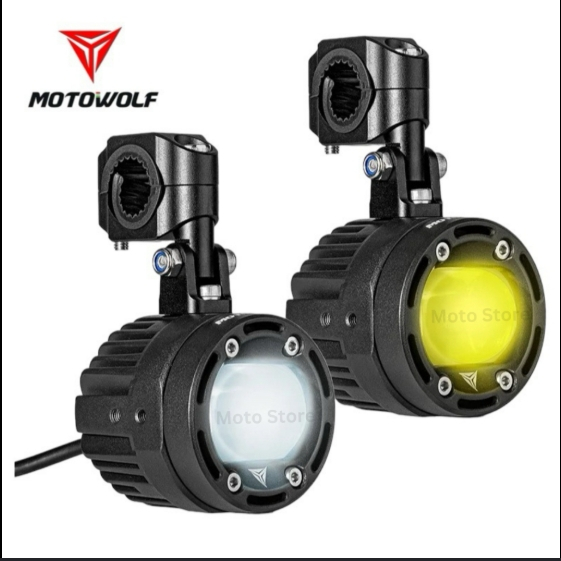 ไฟสปอตไลท์ MOTOWOLF MDL5006 ดำ