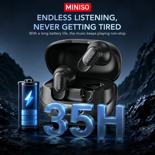 ใหม่ MINISO MS129 ชุดหูฟังบลูทูธสําหรับเล่นเกม Latency ต่ํา HD Call ชุดหูฟังไร้สาย IPX5 Life กันน้ําคุณภาพเสียง HiFi รับ