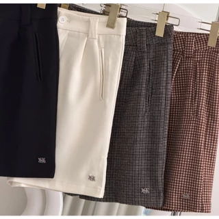 Sissy Store : กางเกงขาสั้น ผ้ายืด Double Spandex (S-3XL) ดีไซน์สวย ทรงเป้ะ ผ้าใส่สบาย