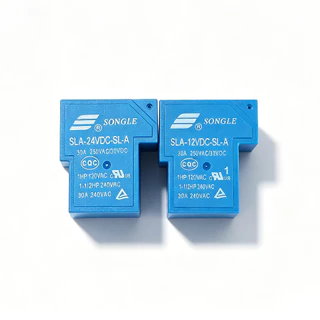 รีเลย์ตู้เชื่อม 5 ขา 12V/24V 30A 250V AC SLA-24VDC-SL-A SONGLE สต็อกไทย พร้อมส่ง