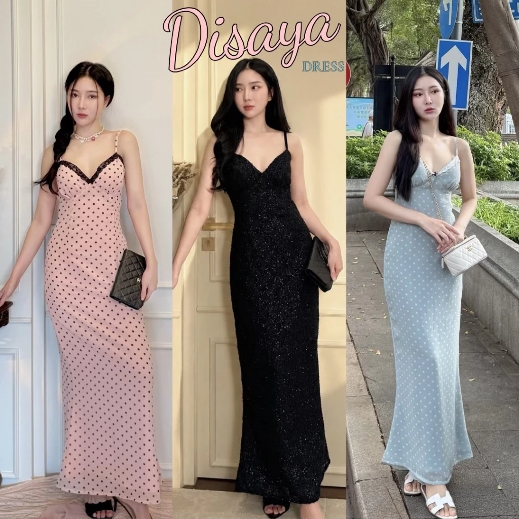 SIRINTRA : DISAYA MAXI DRESS มี 3 สี