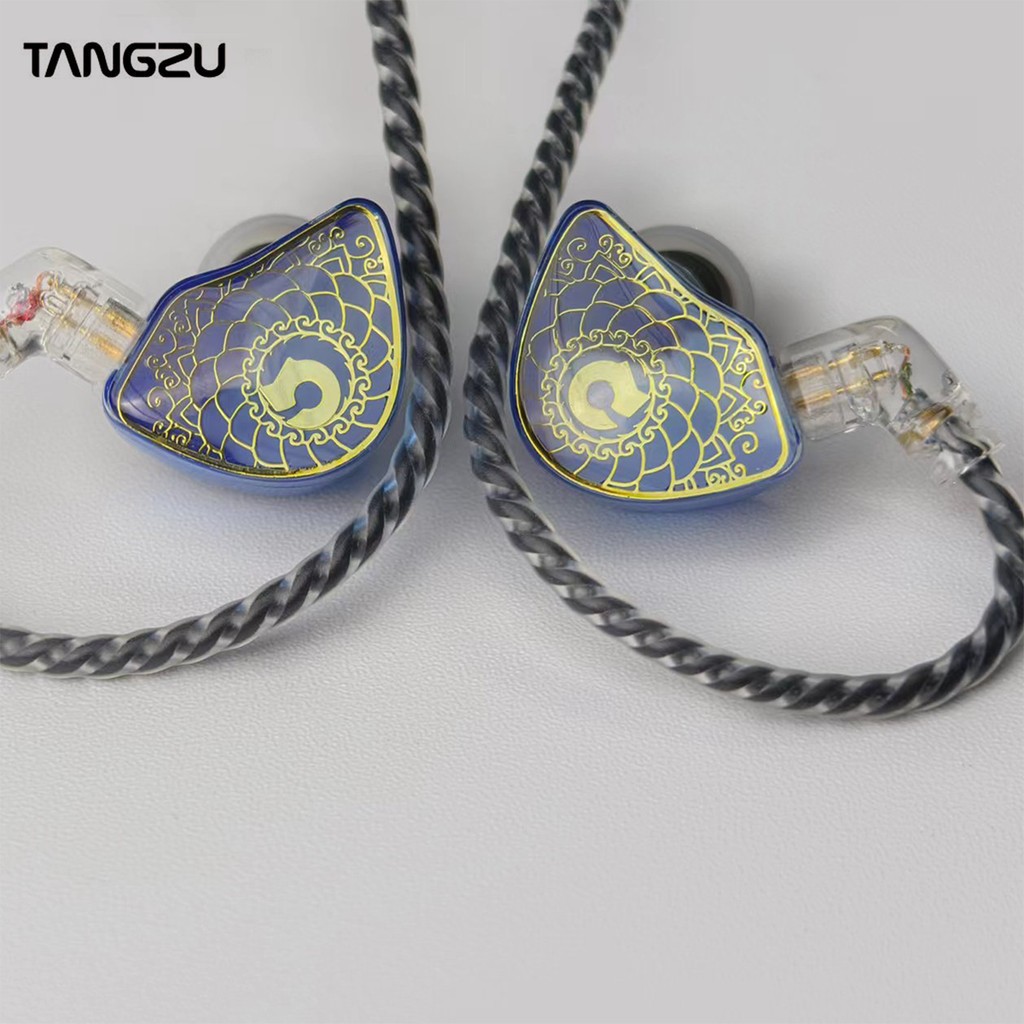 [New]Tangzu WAN ER หูฟัง Zone Edition ไมโครโฟนแบบมีสาย IEM ที่ถอดออกได้ 0.78 มม.2Pin ในหูหูฟัง Waner