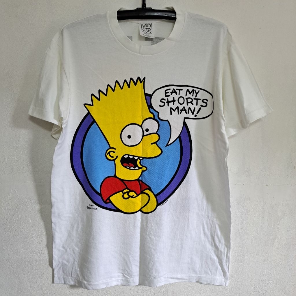 เสื้องานไทย Simsons 1997 t shirt size L 21"/29"