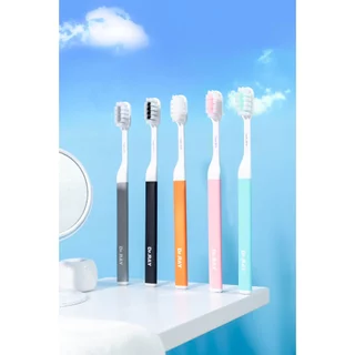 Dr.RAY Super Soft silk แปรงสีฟันขนนุ่ม 4,560 เส้น อ่อนโยนต่อเหงือก เหมาะกับคนเสียวฟัน เหงือกร่น