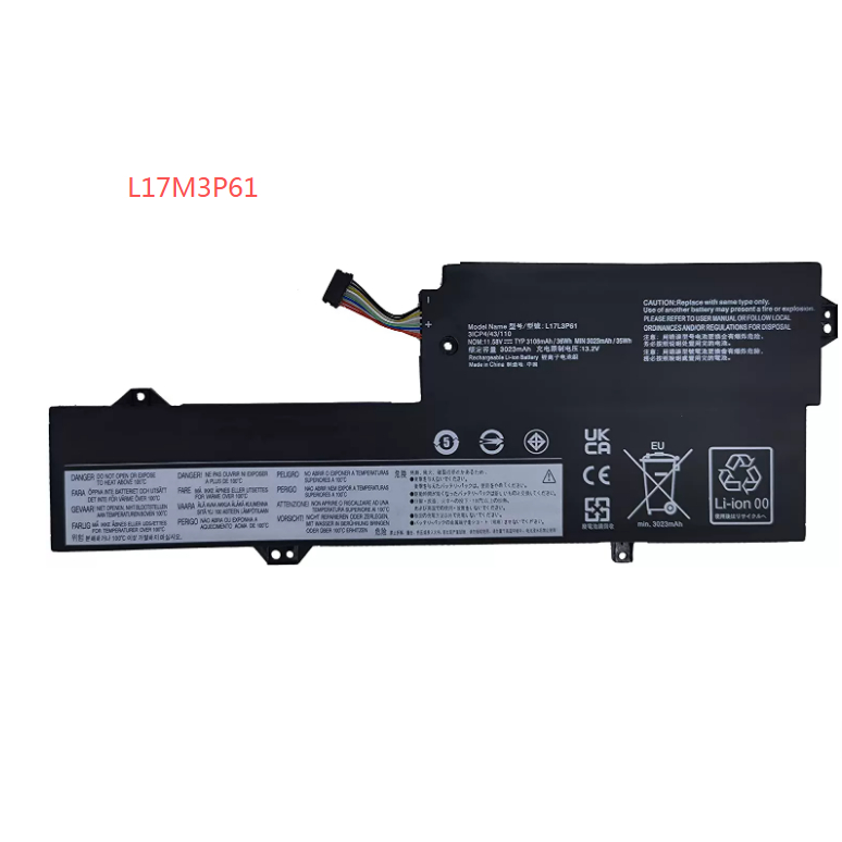 สำหรับ Lenovo Shinjuo 7000-13 โยคะ 720-12IKB L17L3P61 L17M3P61 แบตเตอรี่ใหม่