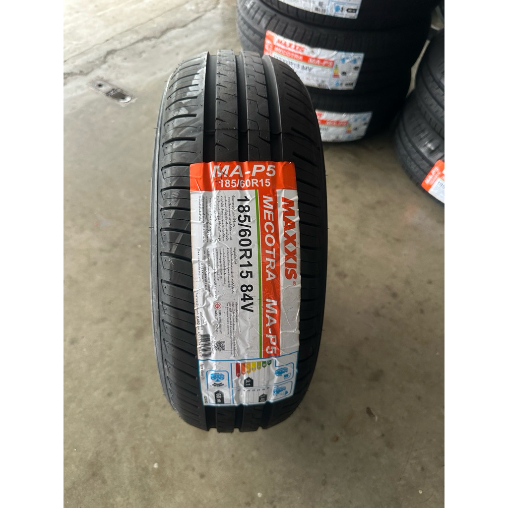 185/60R15 Maxxis MA-P5 1 เส้น แถมจุ๊บลมฟรี ยางปี 2026