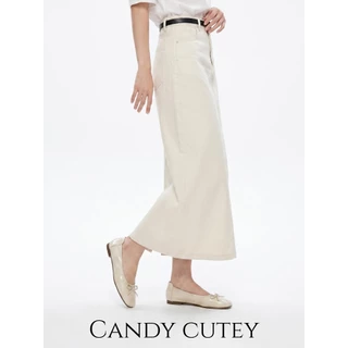 Candy Cutey รองเท้าแบนบาเล่ต์ผู้หญิง หนังนุ่มสุดๆ ใส่สบายไม่เจ็บเท้า ส้นออกแบบป้องกันการถลอกเท้า ดีไซน์เรียบง่ายเข้ากับท