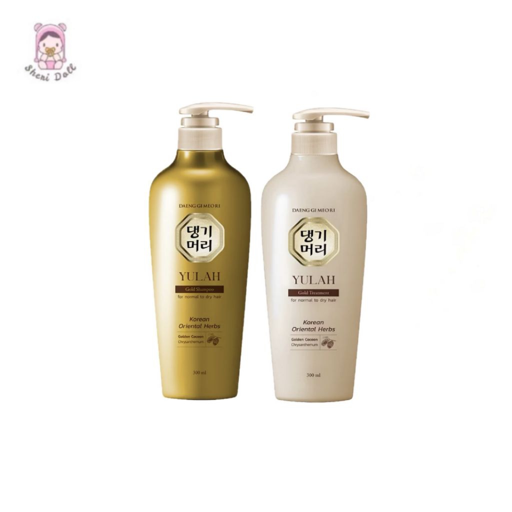 Daeng Gi Meo Ri YULAH GOLD Shampoo & Treatment 300ml.
