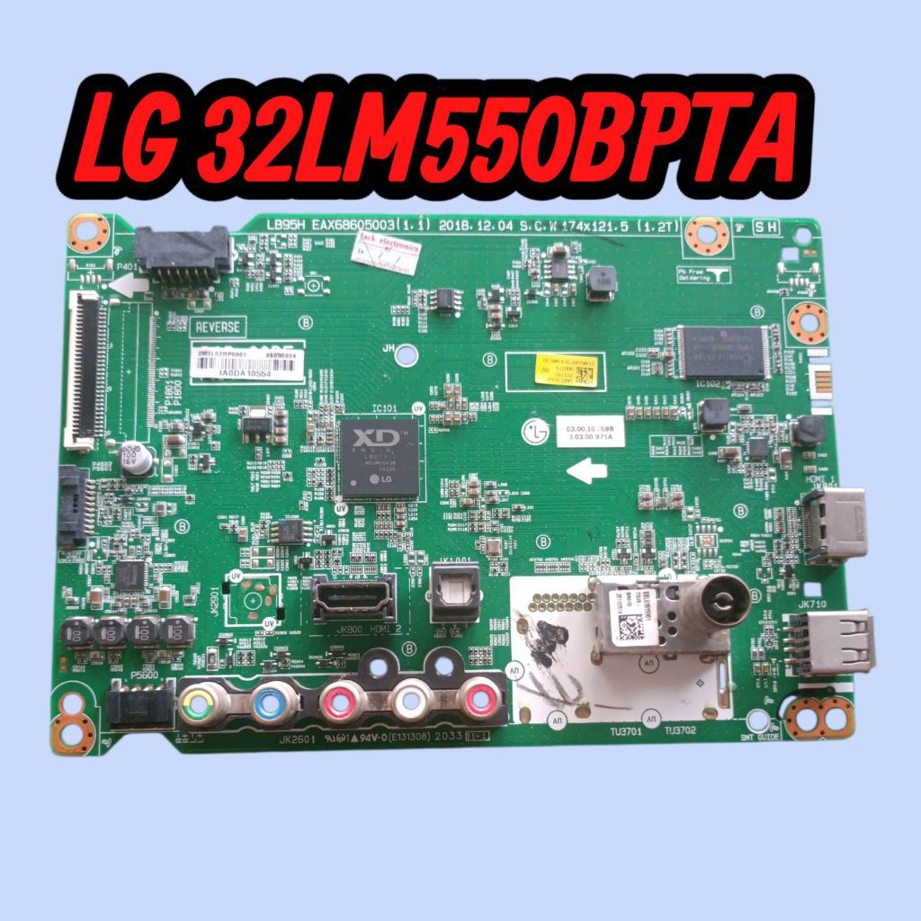 เมนบอร์ดทีวีLG32LM550BPTAแท้ถอด