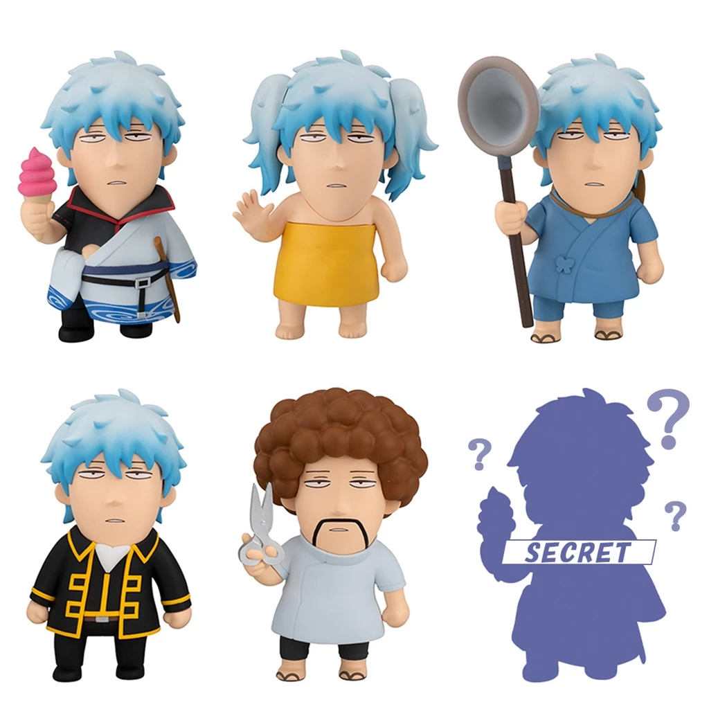 Bandai(บันได) MEGAHOUSE กล่องสุ่ม (Blindbox)GINTAMA X OKAWABUKUBU GINTAMA WE LOVE GINSAN COLLECTION