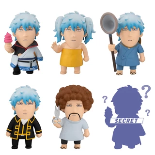 Bandai(บันได) MEGAHOUSE กล่องสุ่ม (Blindbox)GINTAMA X OKAWABUKUBU GINTAMA WE LOVE GINSAN COLLECTION