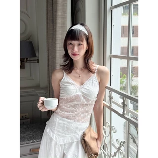 Chooesdress A2054 Lace Bralette Top เสื้อสายเดี่ยวลูกไม้