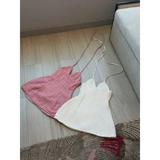 ‼️ส่งไวมีส่งด่วน‼️[SUACLOTHE] Twist Fabric Dress ชุดเดรสผ้าทวิต เดรสผ้าทวิตดีไซน์เรียบหรู สินค้าพร้อมส่ง