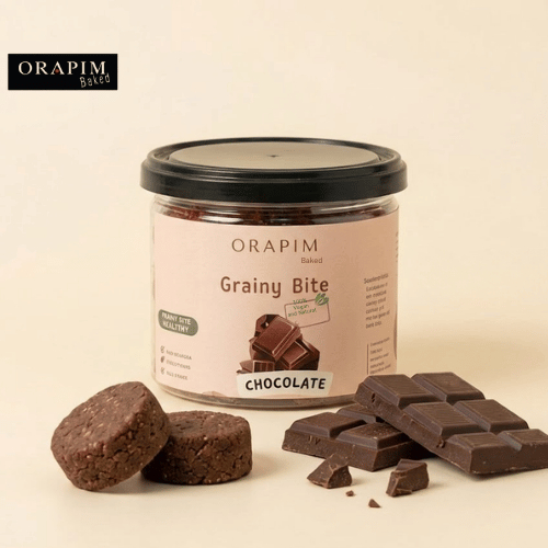 Grainey Bite Choc Original คุกกี้เกรนนี่ แบรนด์อรพิม รสช็อคออริจินัล อร่อยเข้มข้นถึงใจ