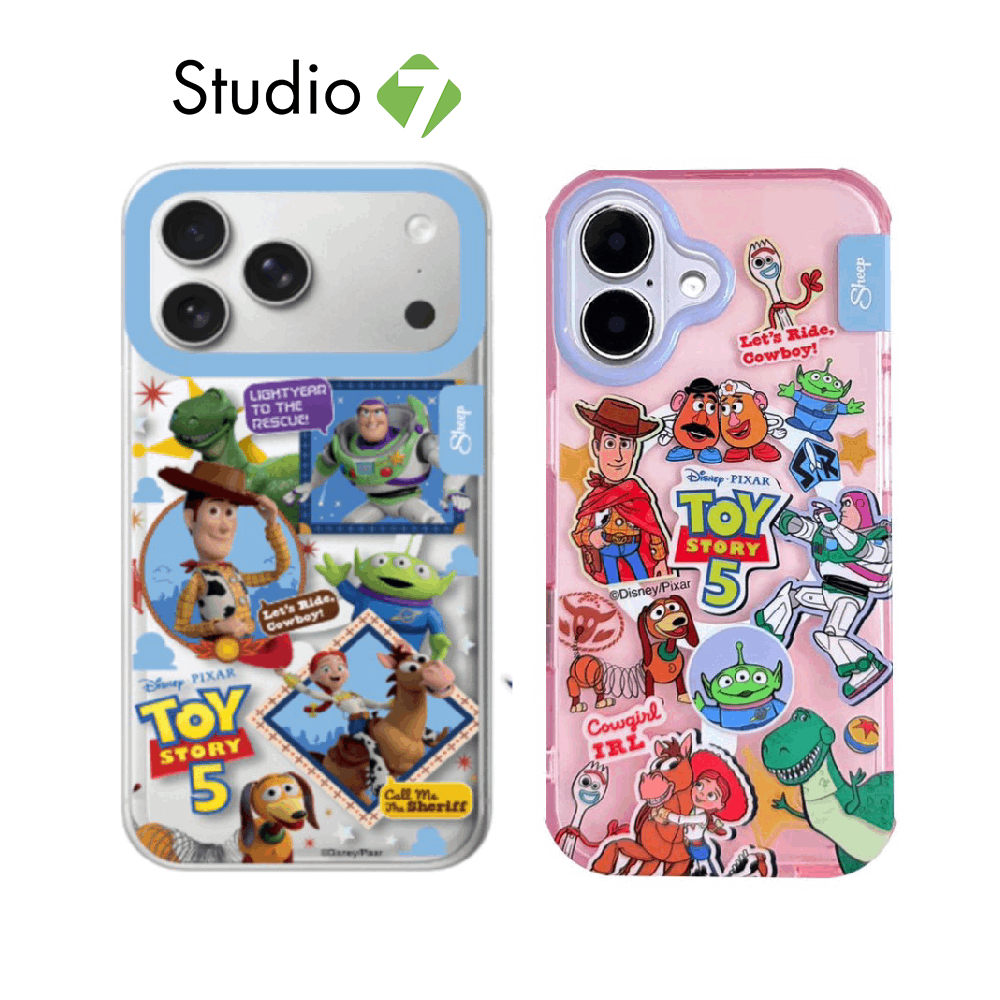 SHEEP x Toy Story 5 เคส iPhone 17/iPhone 17 Pro Max ลิขสิทธิ์แท้ by Studio 7