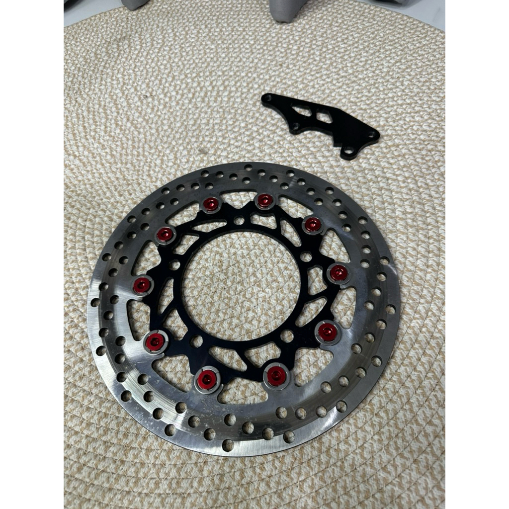 จานหน้า PCX160 GTR Evolution 267mm ของแท้มือสองสภาพดี