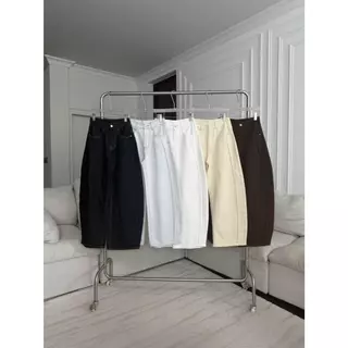 PTJ30373 Gianni Barrel Jeans กางเกงยีนส์ทรงบาเรลกระบอกใหญ่ PROMTHONG