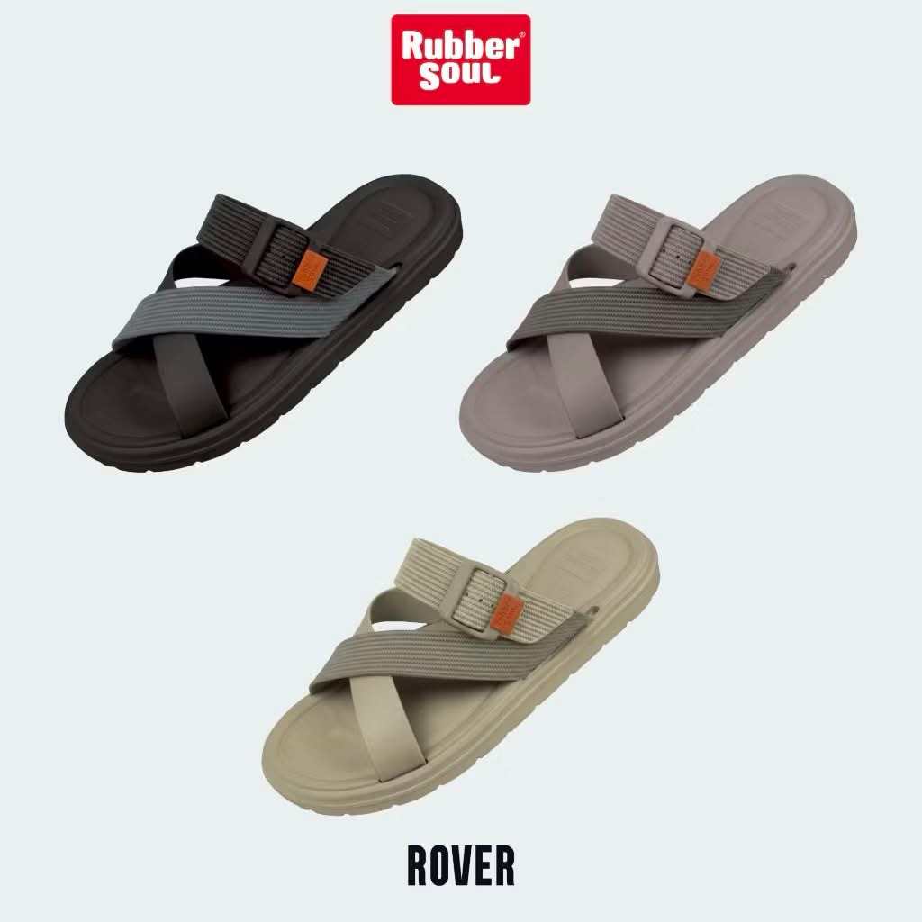 รองเท้าแตะแบบสวม Rubber Soul รุ่น Street 4 และ Rover ของแท้ 100%