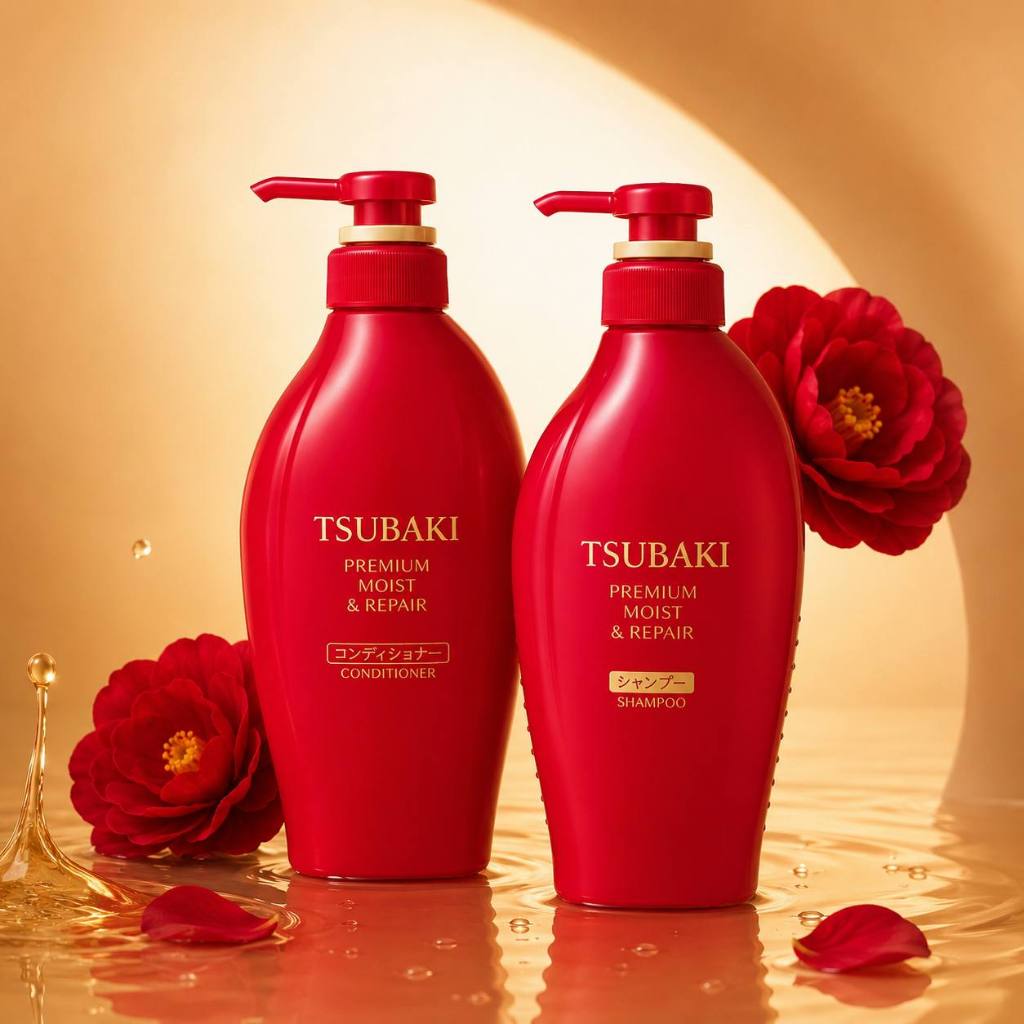 แชมพูและครีมนวดผม Premium Moist & Repair 450 มล. บำรุงผมเสียล้ำลึก สูตรมอบความชุ่มชื่นให้เส้นผม