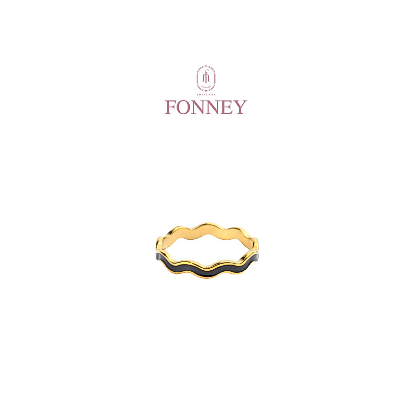 RN-04Fonney  แหวน สแตนเลสแท้ไม่ลอกไม่ดำ