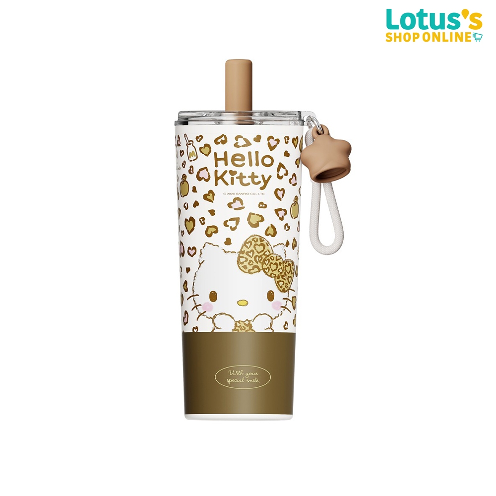 โลตัส SANRIO แก้วน้ำสแตนเลส ความจุ 650 มล. ลาย Hello Kitty Tiger LOTUS'S SANRIO 650 ML STAINLESS STEEL