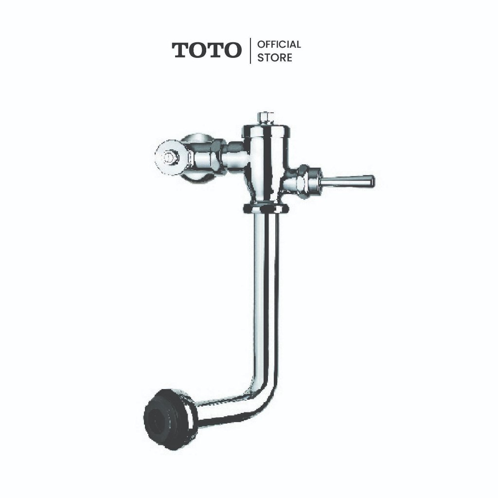 TOTO TS404NLK ฟลัชวาล์วโถสุขภัณฑ์ 6 L (ท่อโค้ง)