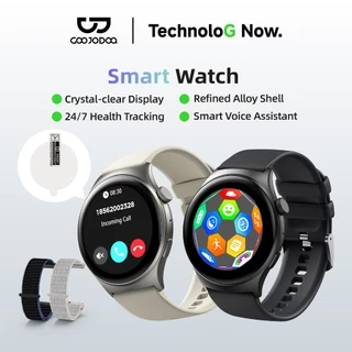 Goojodoq Fb060 สมาร์ทวอทช์ Ip68 กันน้ำ Bluetooth Smartwatch เครื่องวัดสุขภาพ การจัดการฟิตเนส