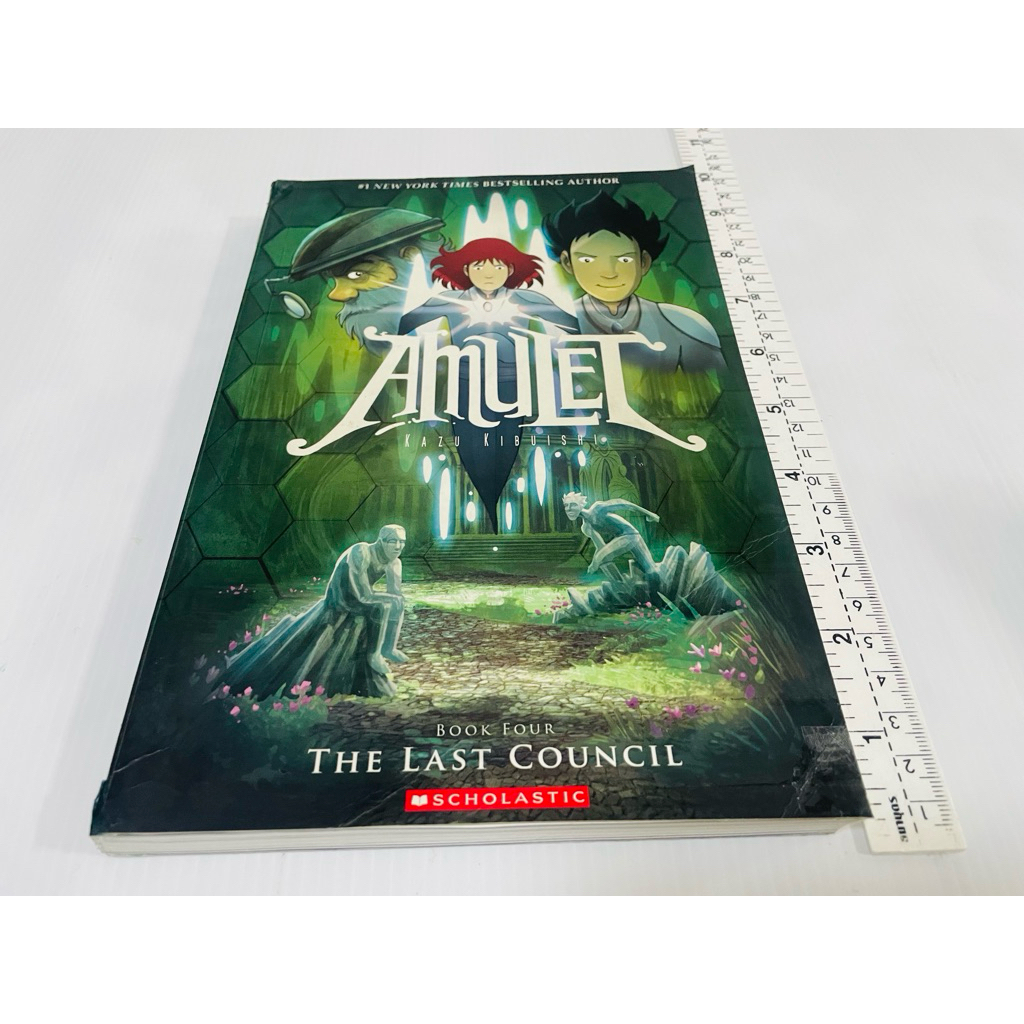 มือสอง ตำหนิปกไม่สวย+ยับ ด้านในปกติ หนังสือการ์ตูน Amulet: The Last Council (เล่ม 4) 100 บาท
