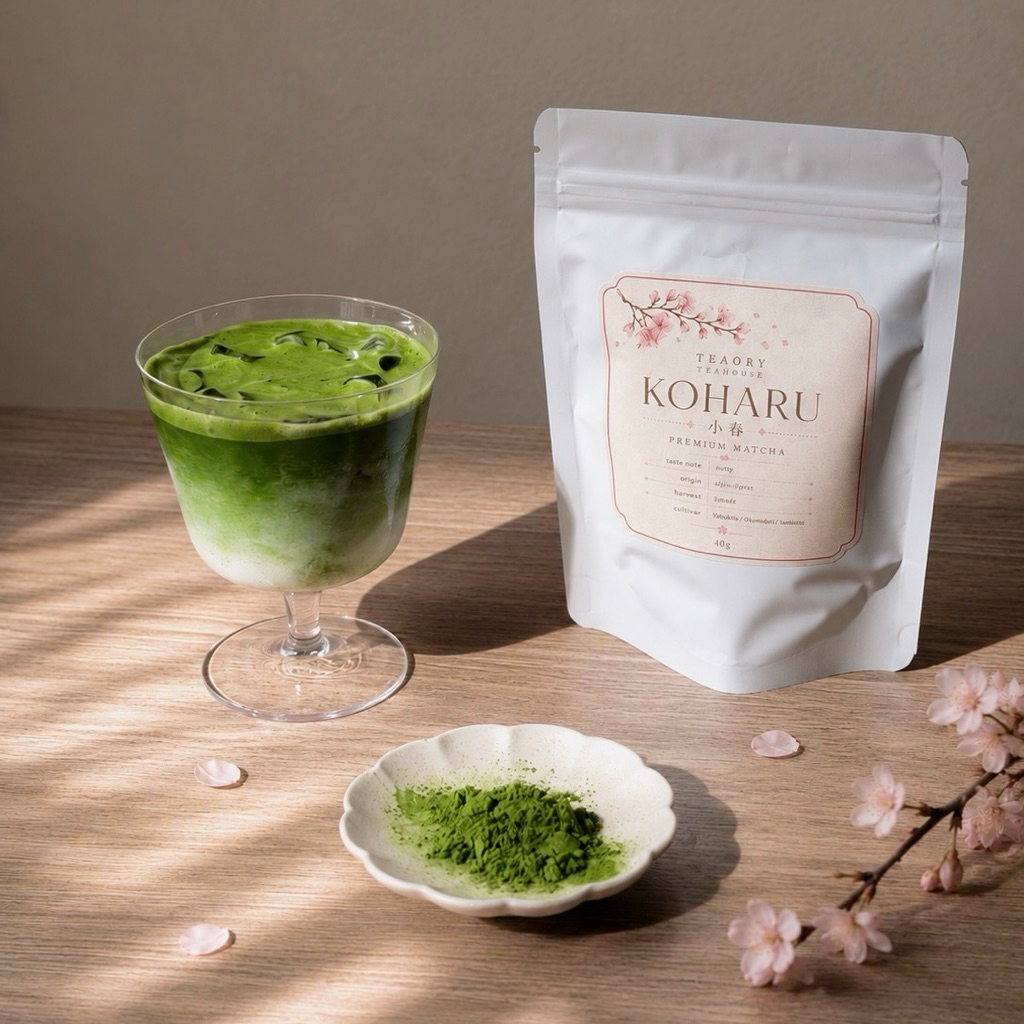 KOHARU Matcha Powder 40g. (Yame) โทน nutty