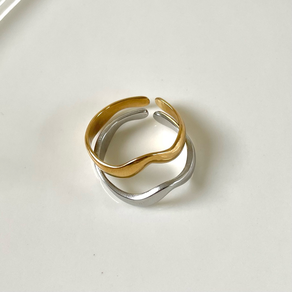 Rollingroll - Wavy ring