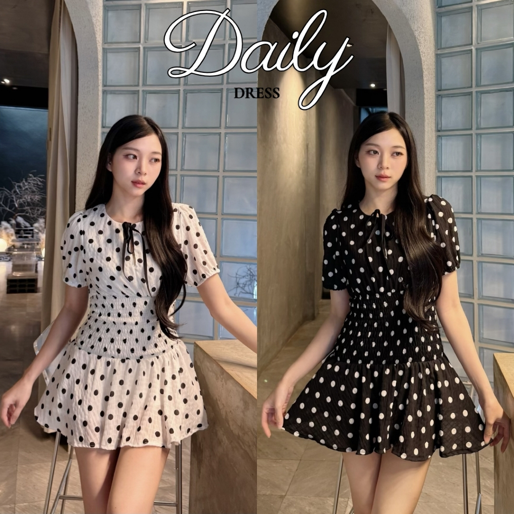 SIRINTRA : DAILY MINI DRESS มี 2 สี