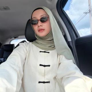 BOUGA Signature Rayon Shawl hijabผ้าพันยาว ผ้าเรยอน