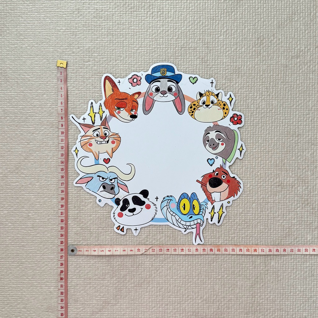 🇹🇭ร้านไทย🇹🇭แม่เหล็กติดประตูเรือดิสนีย์ ครูซ | Zootopia Mini Board| Disney Cruise Magnet
