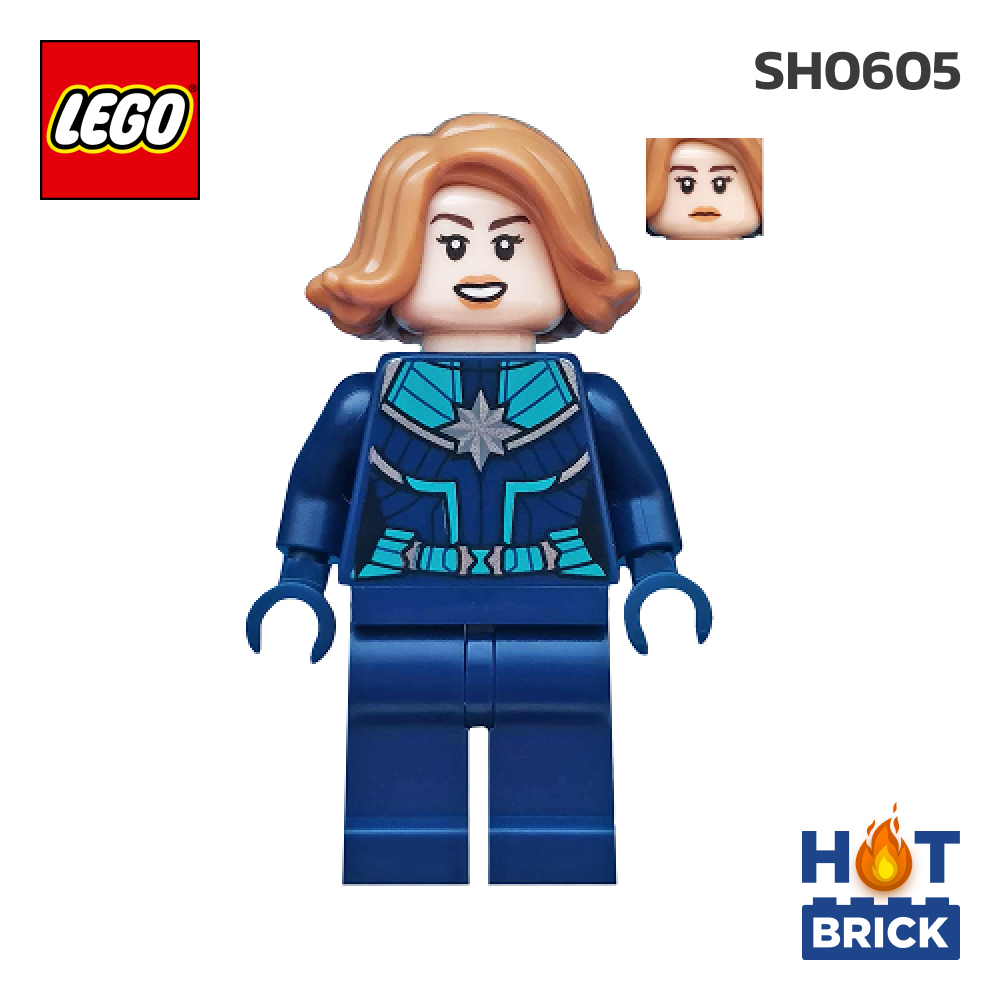 LEGO Marvel SH0605 Captain Marvel Minifigure เลโก้ของแท้ พร้อมส่ง