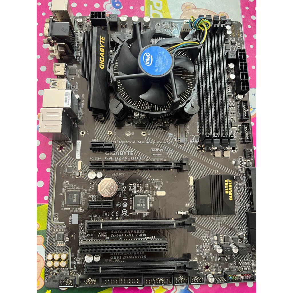 สินค้าวัดดวง CPU I7-7700K + Gigabyte H270 1151 + RAM 8GB ไม่มีการรับประกัน  [มือสอง]