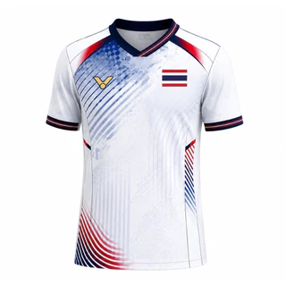 เสื้อทีมชาติไทย VICTOR THAILAND COLLECTION 2026(T-65030)--ขาว (เกรดแข่งขัน)