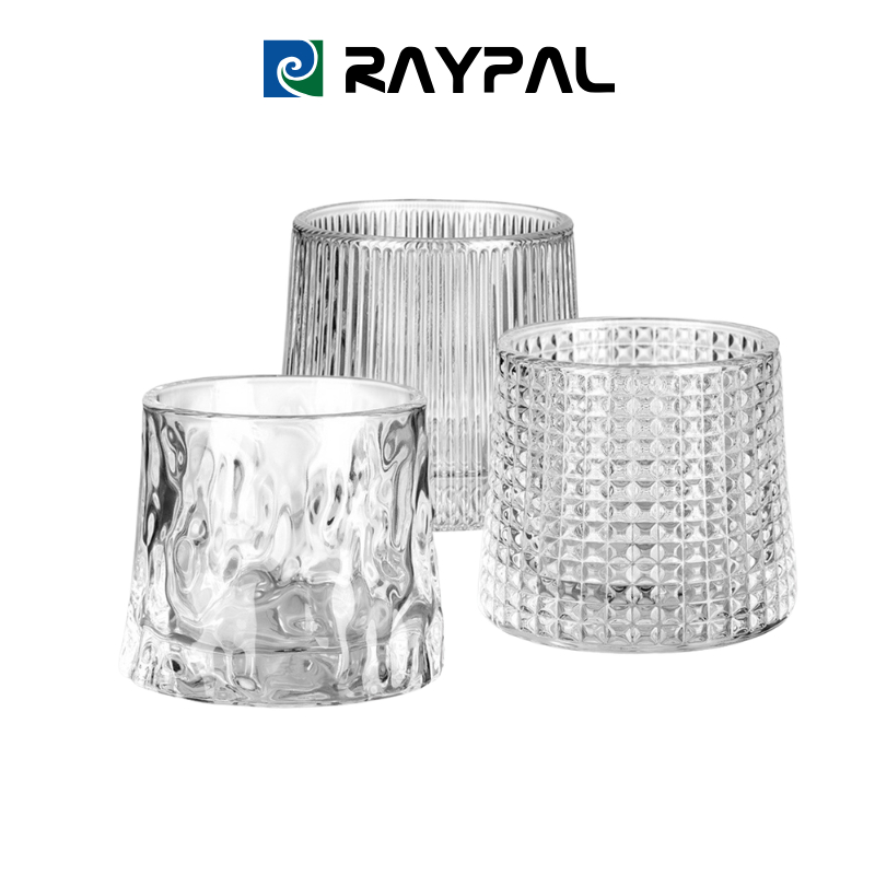 แก้วน้ำดื่ม แก้วคอกเทล 160ML ล้มลุกกลิ้งเอียงหมุนได้ the rock คิวบาร์ ร็อ