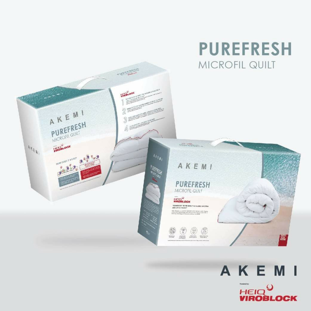 [ราคาโปร] Akemi Viroblock Purefresh Microfil ไส้ผ้านวม
