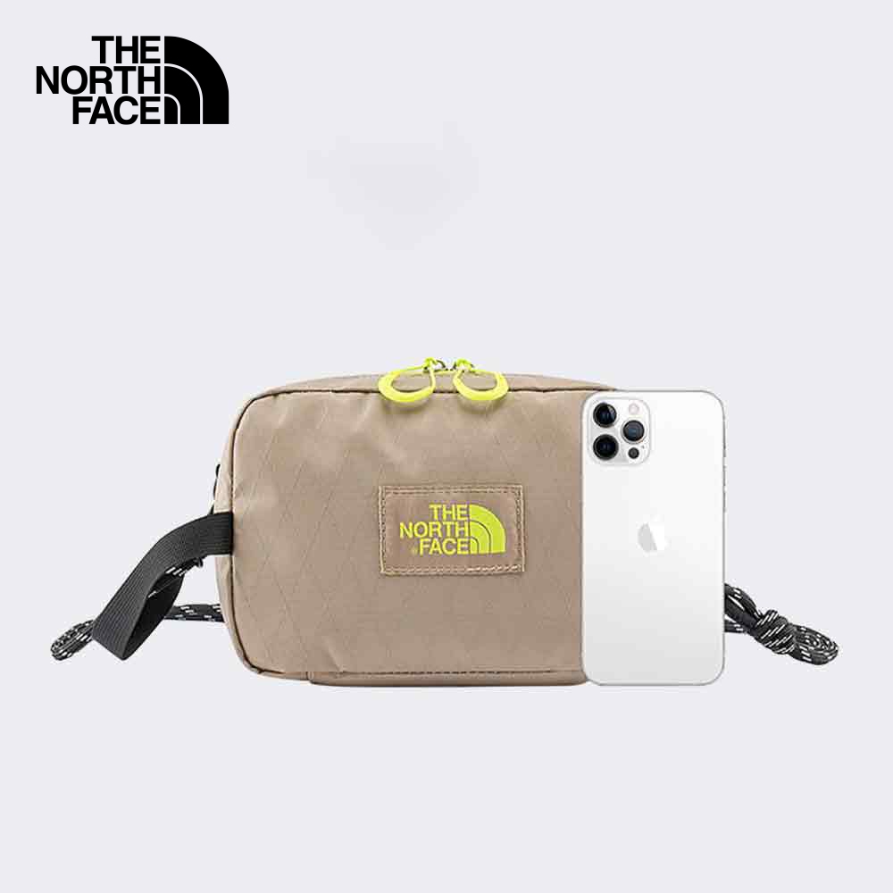 THE NORTH FACE حقيبة خصر Lightweight Lumbar — رمادي/ليموني — صورة 3