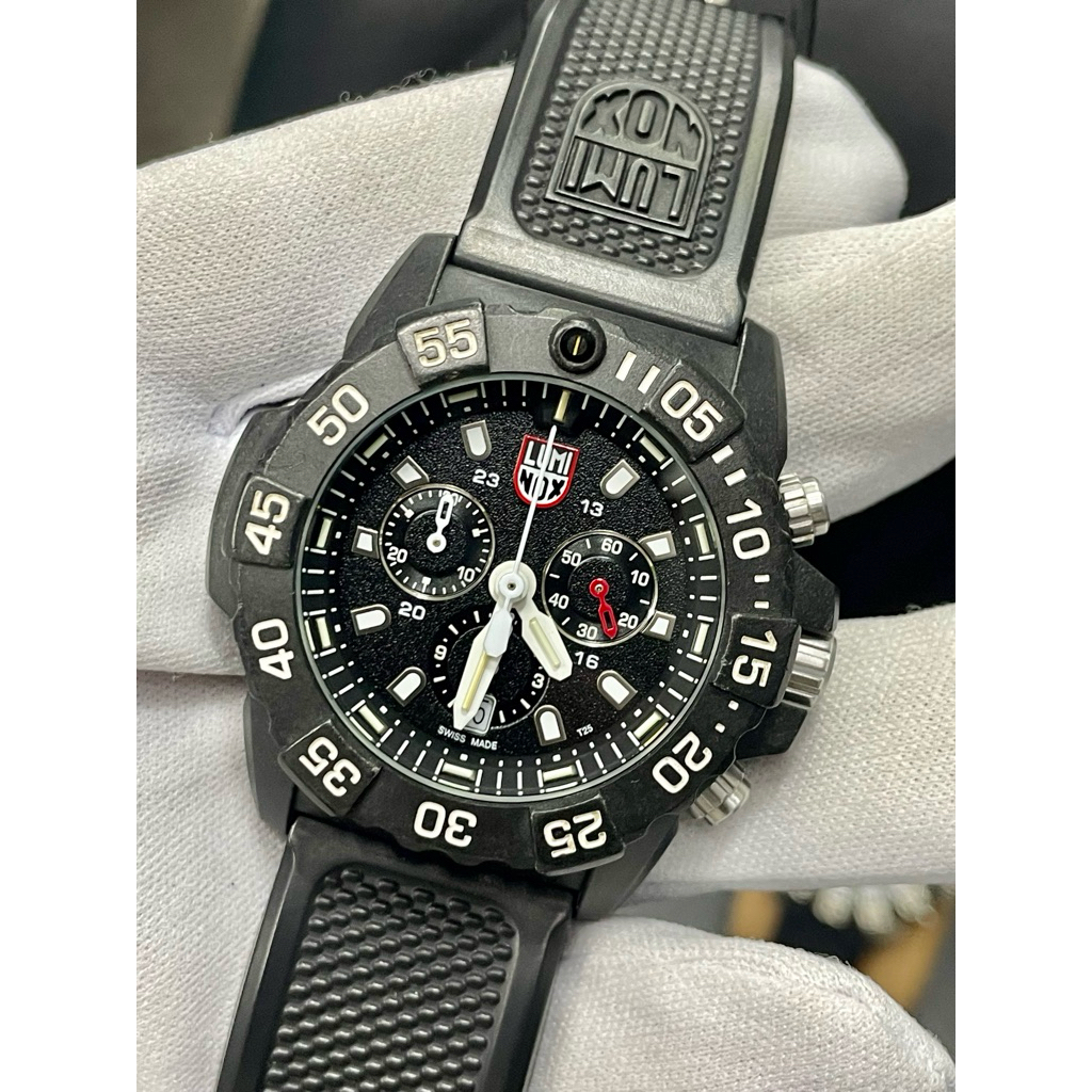 LUMINOX SERIES 3580 SWISS QUARZ CRHONOGRAPH 200 M นาฬิกามือสอง ของเเท้100%