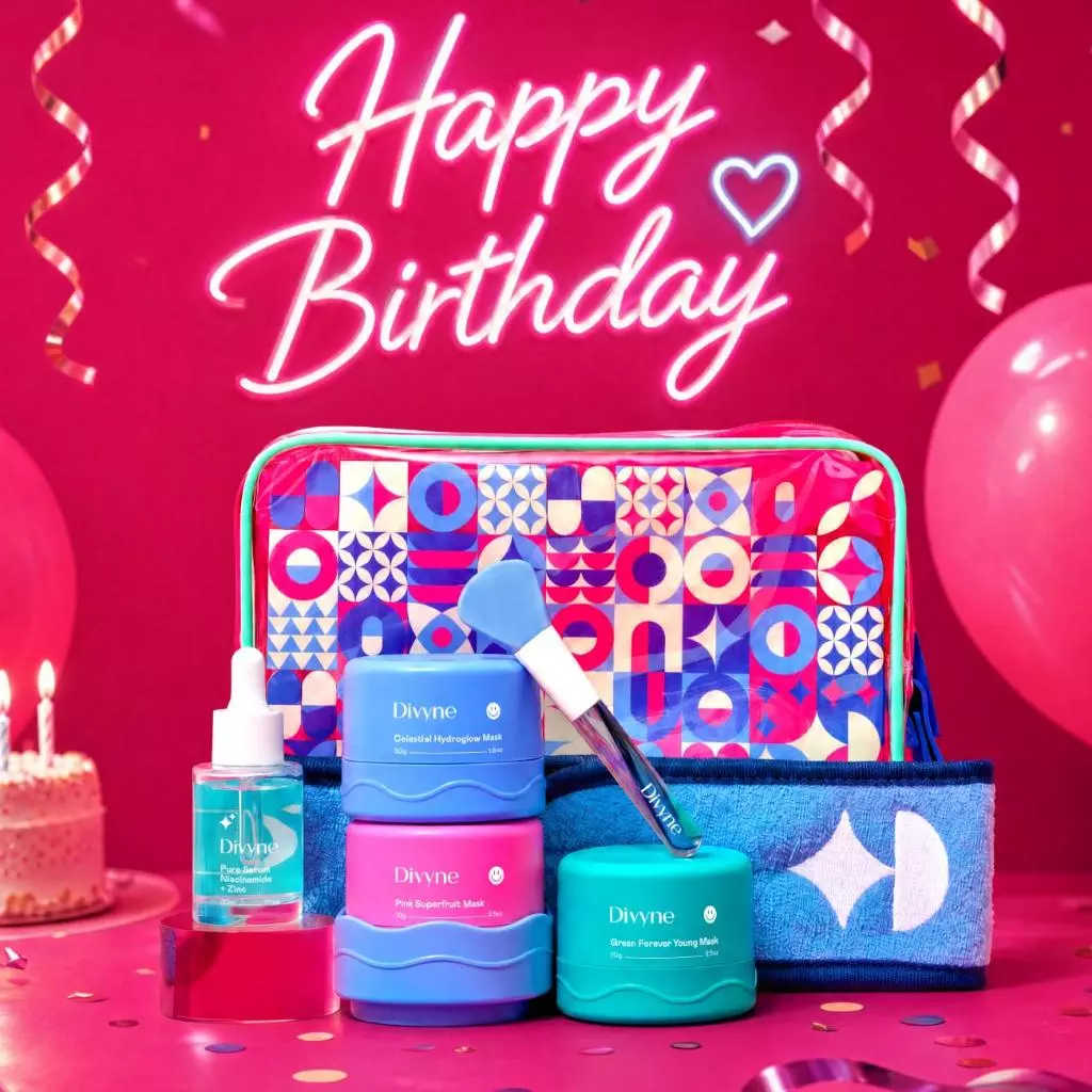 DIVYNE Skincare Birthday Promotion Set | เซตผิว โปรโมชั่นวันเกิด มาส์ก สำหรับสิว รูขุมขน