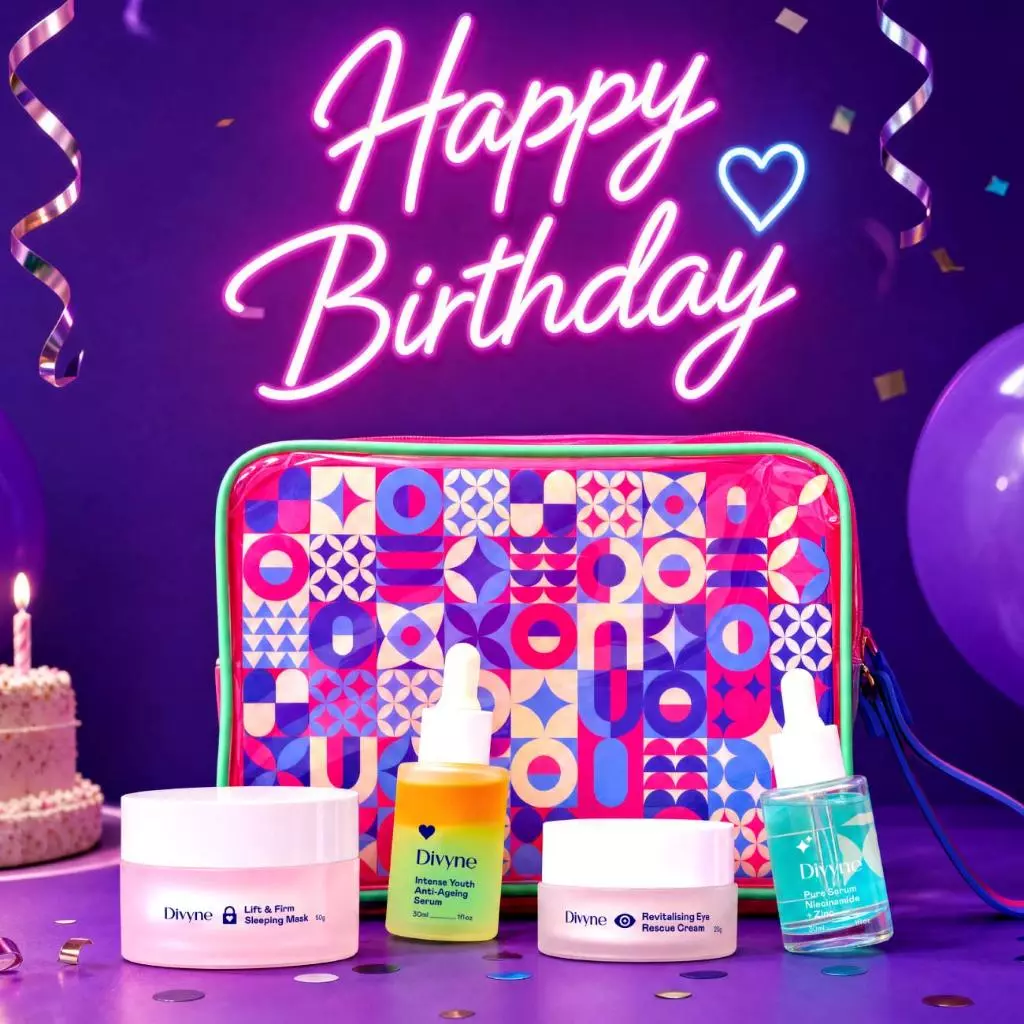 DIVYNE Birthday Multi-Lift Trio | เซตสกินแคร์ โปรโมชั่นวันเกิดครบสูตรลดเลือนริ้วรอย เพื่อผิวอ่อนเยาว์เหนือกาลเวลา