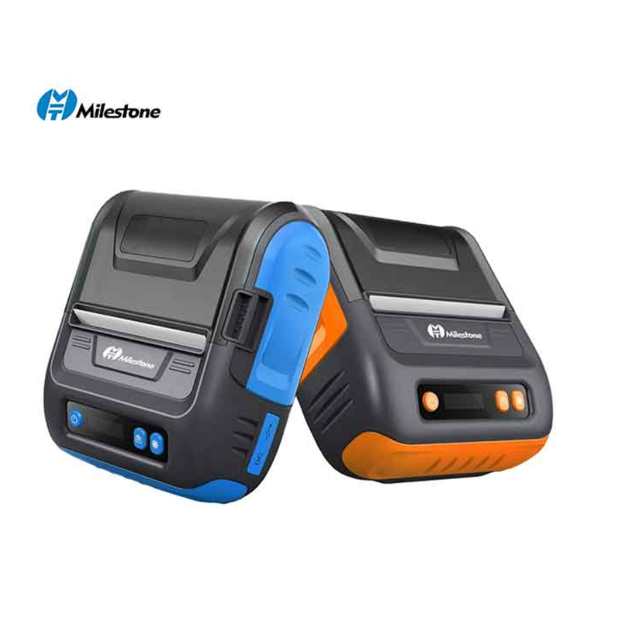 milestone+portable printer+Portable Mobile Printer สำหรับพิมพ์ใบเสร็จและใบแจ้งหนี้ (80mm)