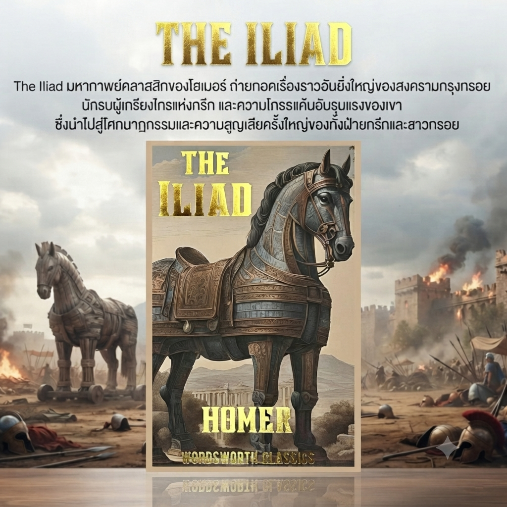 DKTODAY หนังสือ WORDSWORTH CLASSICS : THE ILIAD