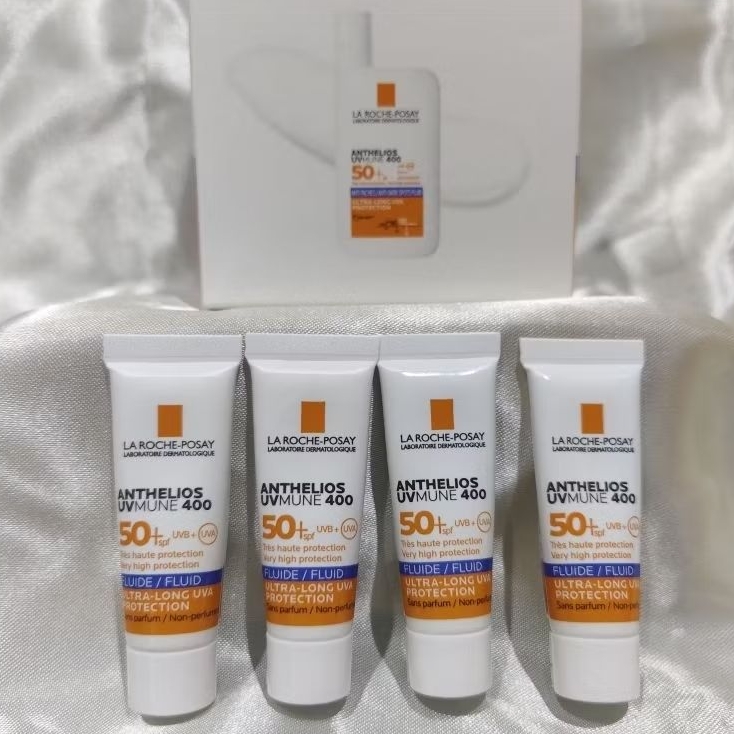 [[ ของแท้ ]] ขนาดทดลอง 3 ml. กันแดดลดฝ้ากระ จุดด่างดำ Laroche-Posay Antheilos UVMune 400 AntiDrak Spots