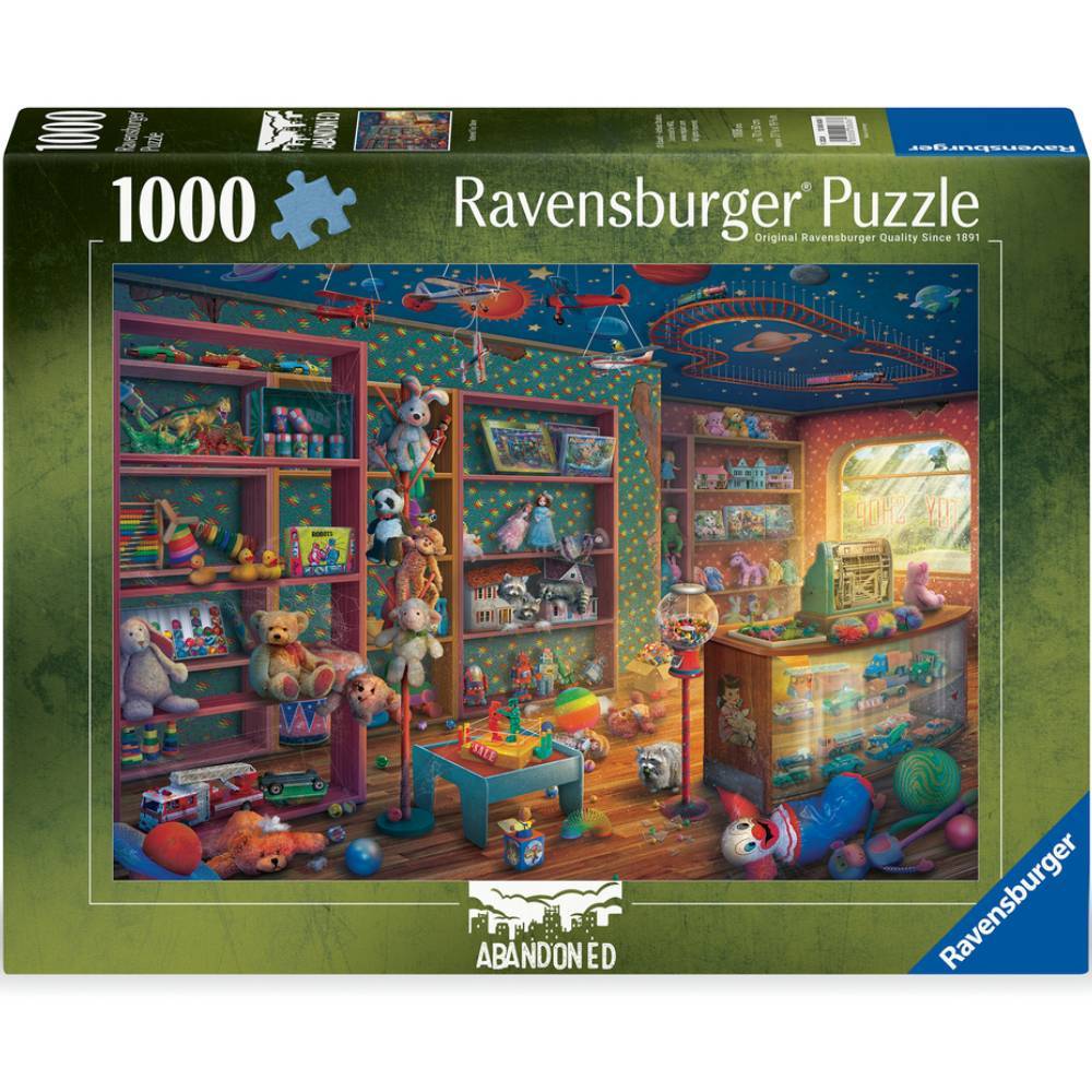 Ravensburger Jigsaw Puzzle Tattered Toy Store จิ๊กซอว์ 1000 ชิ้น ของแท้ (70×50ซม.)