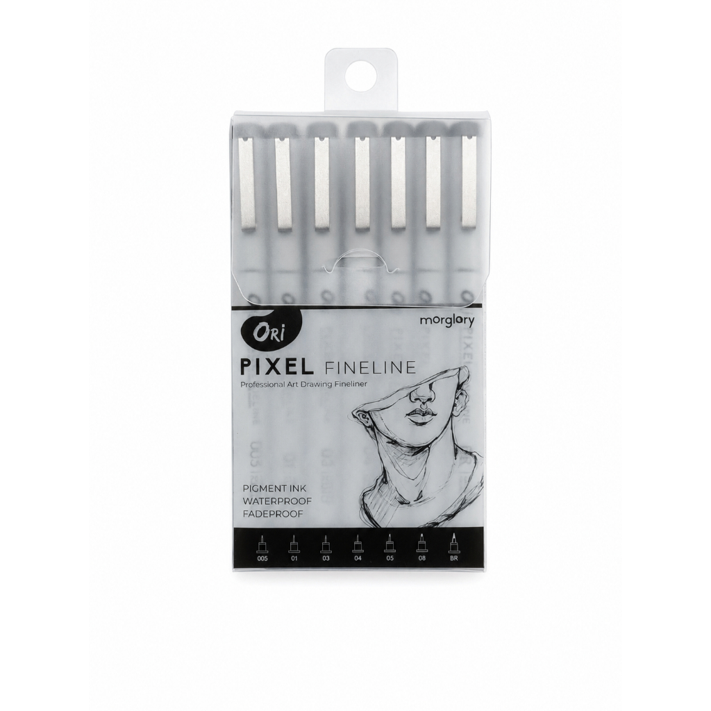 ORI Pixel 7 Fineliner Pen ปากกาตัดเส้นหัวไฟเบอร์