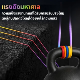 DAINAMO 100M PE 8X สีเขียว แบบเชือกถัก 8 แกน สําหรับตกปลา 4-35 กก.คุณภาพญี่ปุ่น สายตกปลา 9-79LB